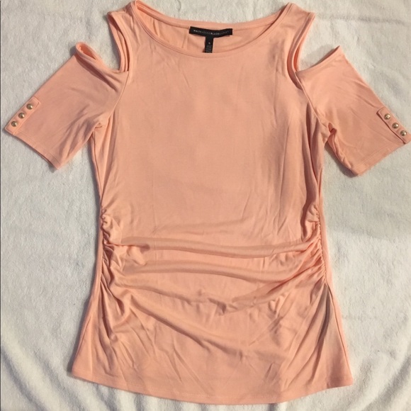 White House Black Market Shoulder Cut Out blouse - Picture 1 of 1